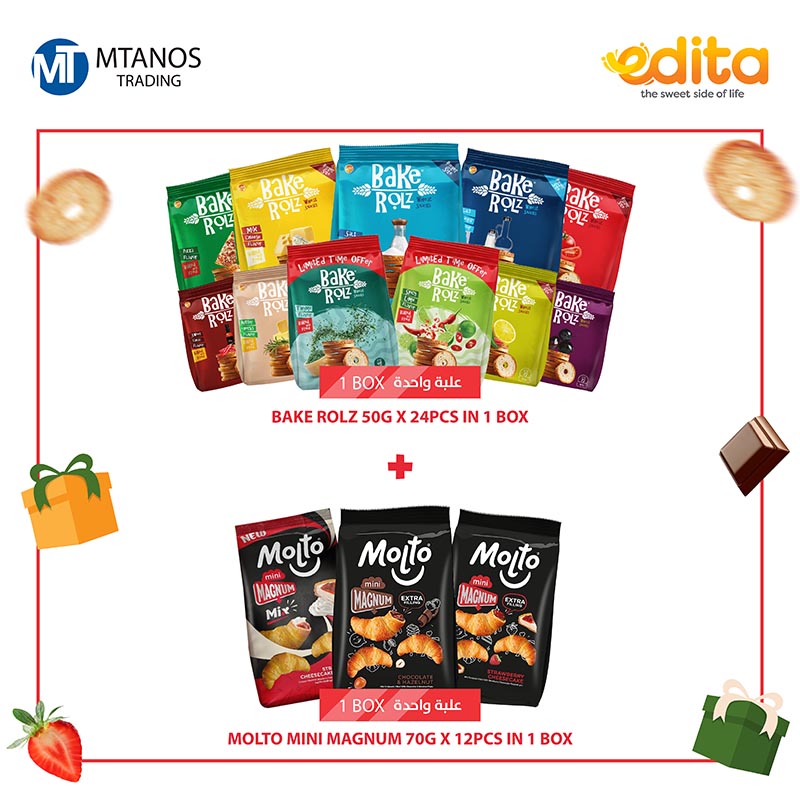 Bake rolz & Molto Offer