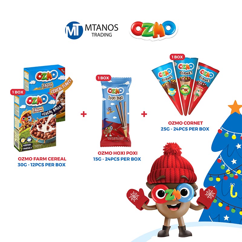 OZMO Hoxi Poxi + Cornet + Farm Cereal