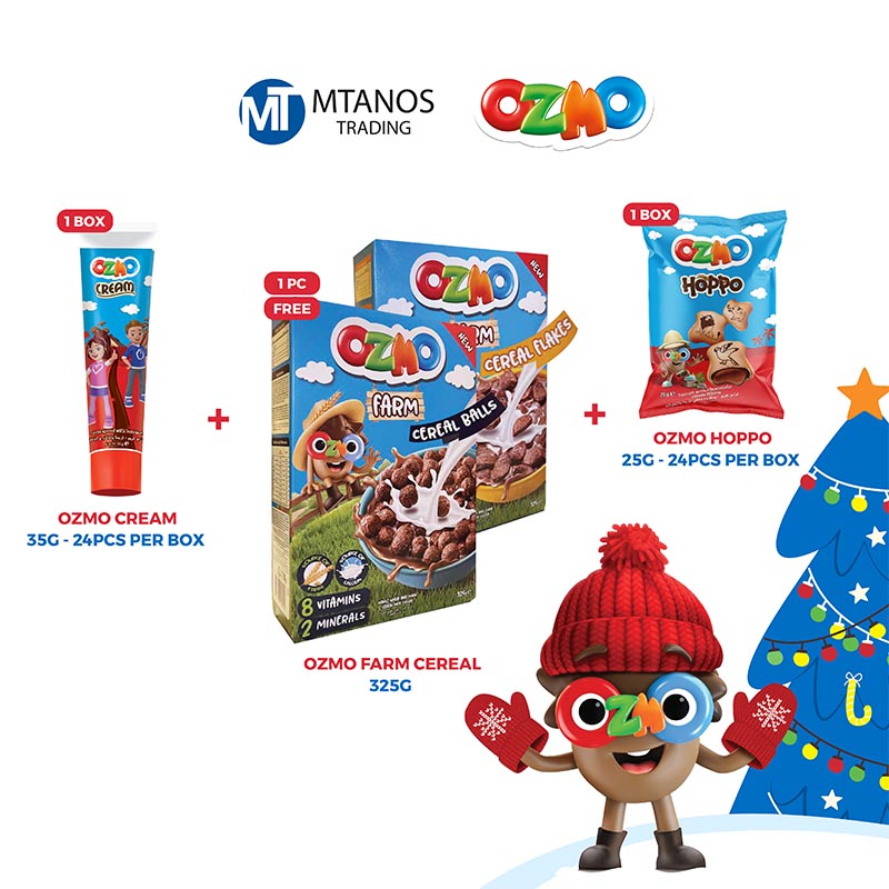OZMO Cream + Hoppo + Farm Cereal