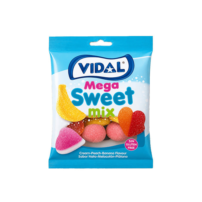 VIDAL Mega Sugar Mix Gummies (90g)