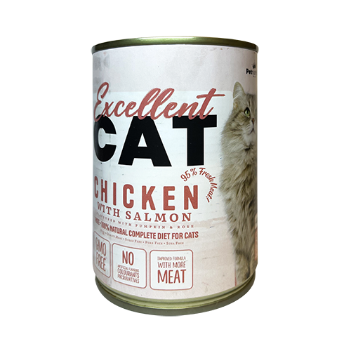 EXCELLENT Cat Paté Chicken with Salmon