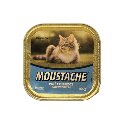 MOUSTACHE Paté with Fish for cats