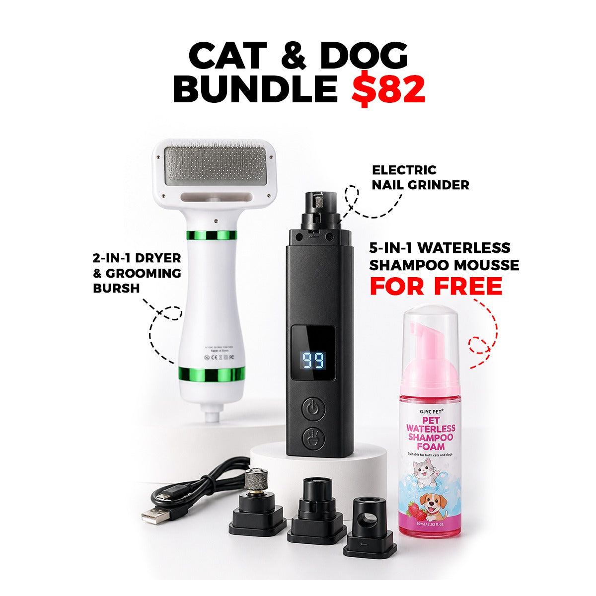 Cat & Dog Bundle Offer - Complete Pet Grooming Bundle