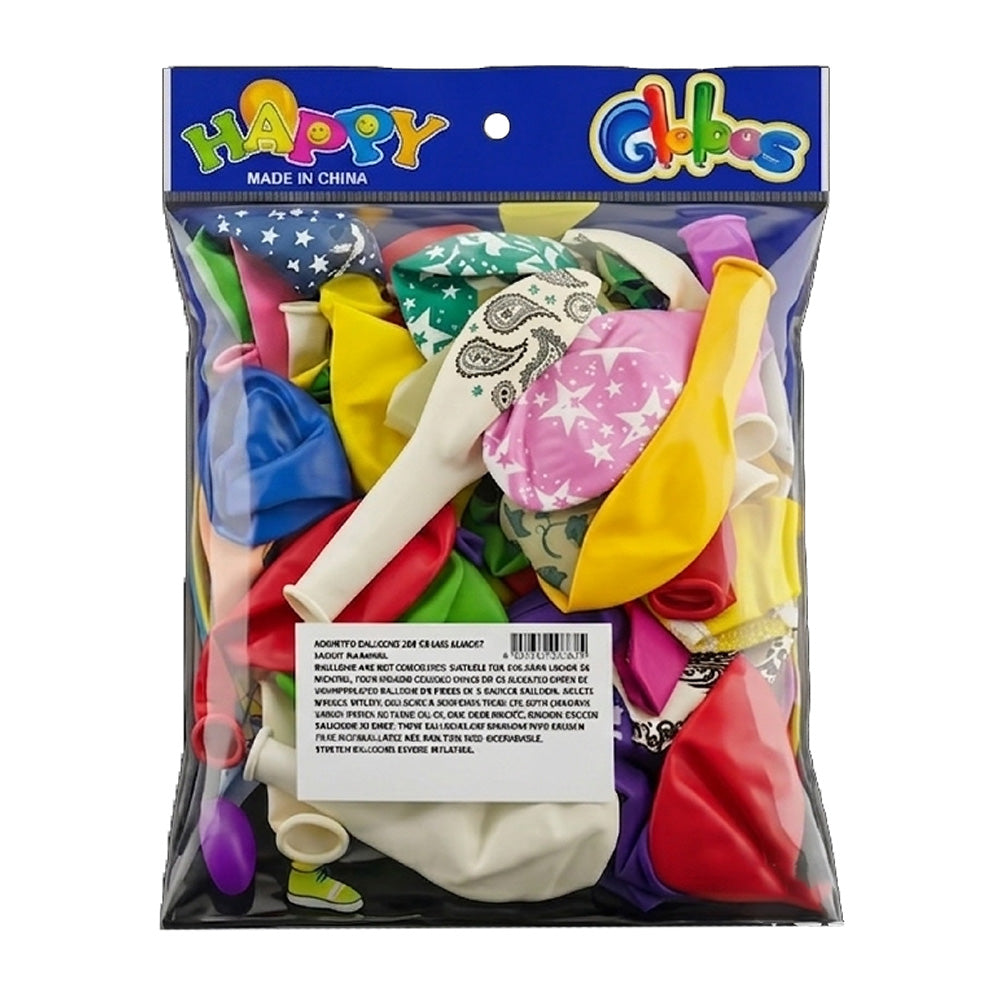 Happy Globos Party Balloon Collection (200g - 65 to 75 Ballon) - Deisgn 4