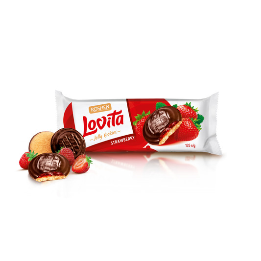 LOVITA Jelly Cookies Strawberry