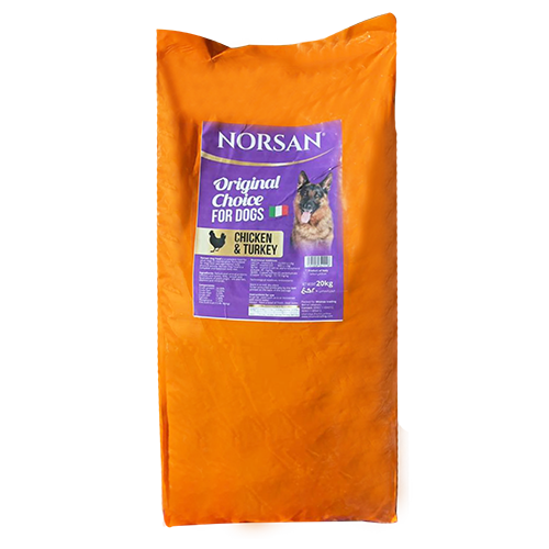 NORSAN Dog Dry Food Chicken and Turkey
