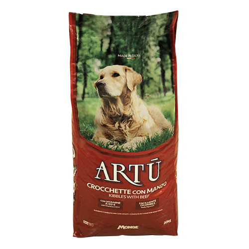 ARTU Kibbles with Beef for dogs