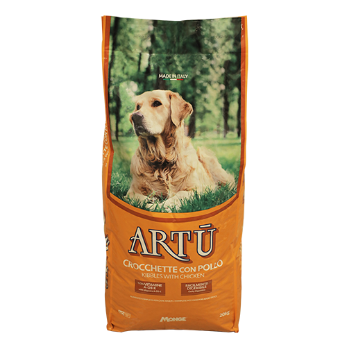 ARTU Kibbles with Chicken for dogs