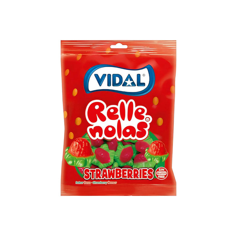 vidal jelly filled strawberry 90grs