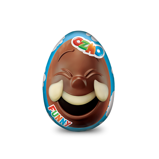 OZMO EGG Chocolate 3D Faces