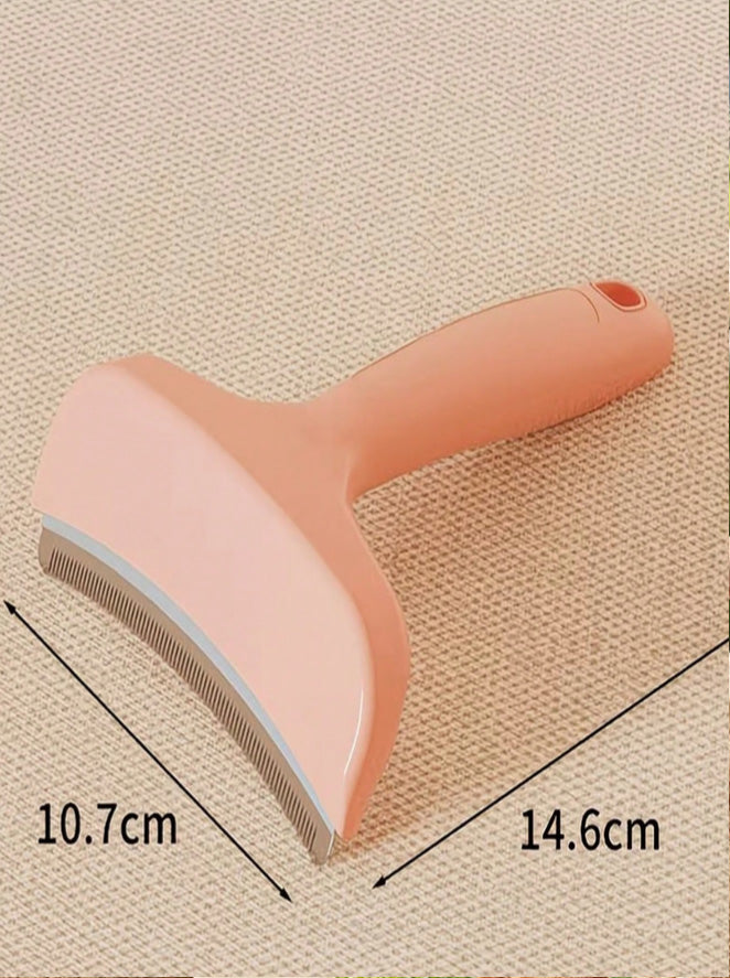 V-Shaped Pet Grooming Comb – Undercoat & Loose Hair Remover