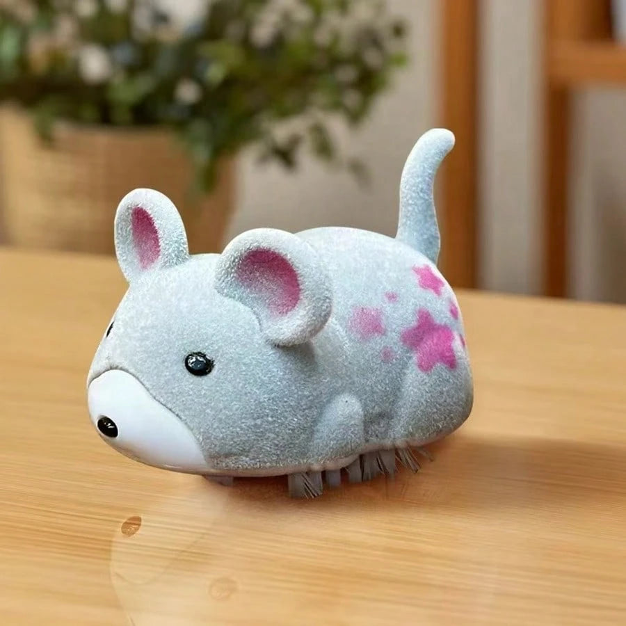 Automatic Plush Mouse Cat Toy | Interactive Vibrating Toy for Cats & Kittens