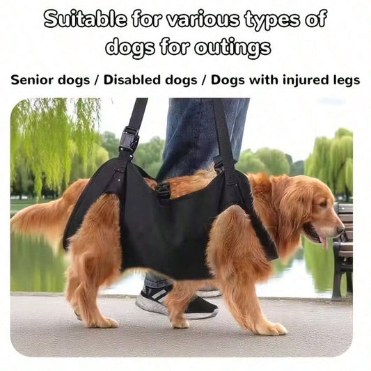 Adjustable Dog Support Leash – Shoulder Strap for Elderly & Disabled Dogs