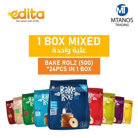 EDITA Bake Rolz Box Mixed