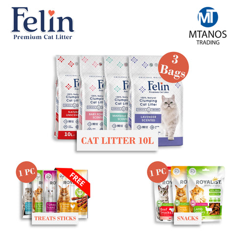 FELIN Cat Litter 10L Offer