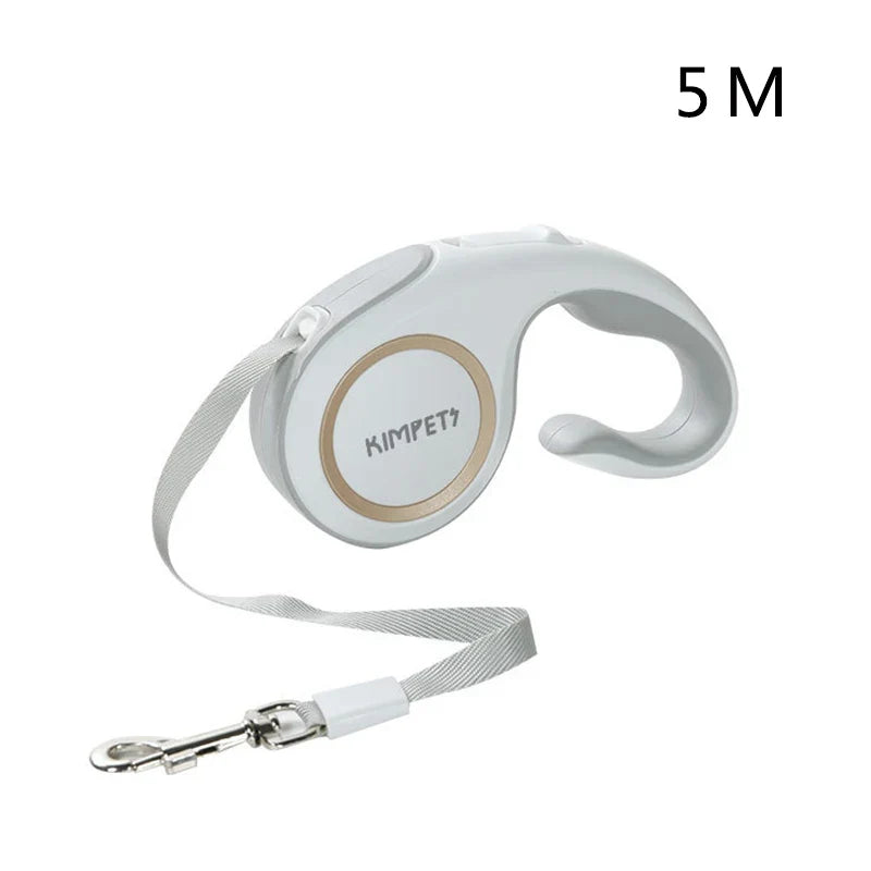 Kimpets Retractable Dog Leash – 5M Automatic Pet Lead