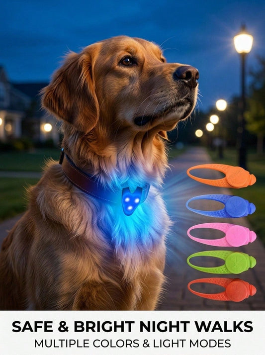 LED Dog Collar Light Waterproof Pet Safety Tag