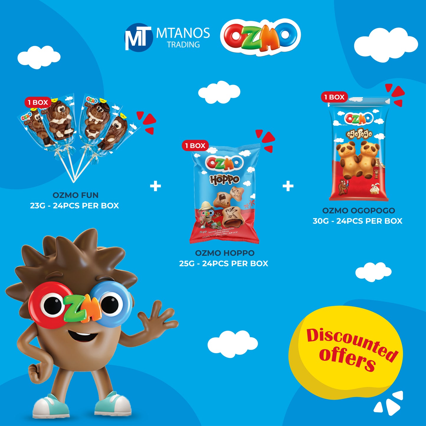 OZMO Fun + Hoppo + Ogopogo Offer