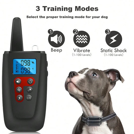 1000M Digital Dog Training Collar | Waterproof & Rechargeable