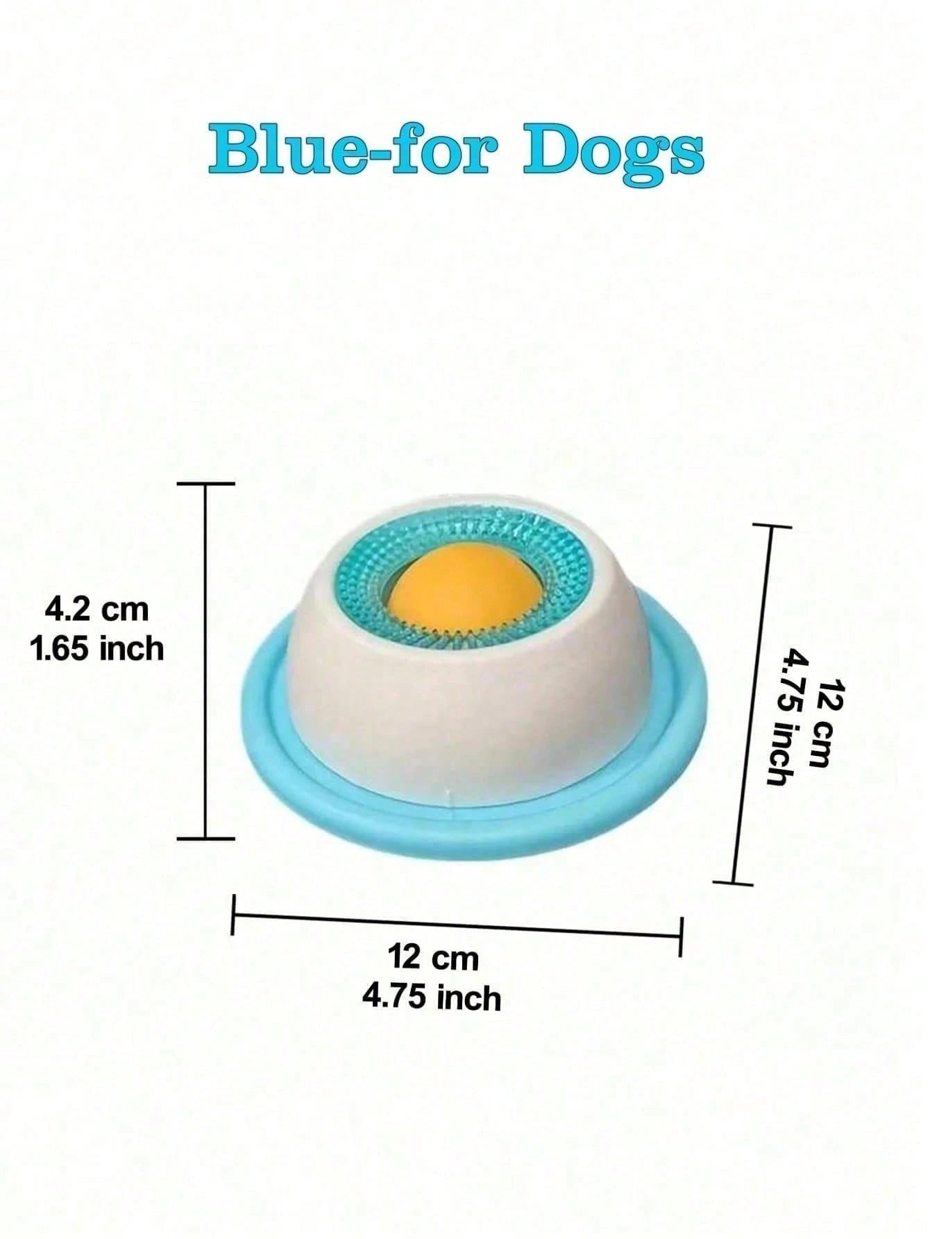 Interactive Slow Feeder Dog & Cat Bowl | Lick Mat for Healthy Eating