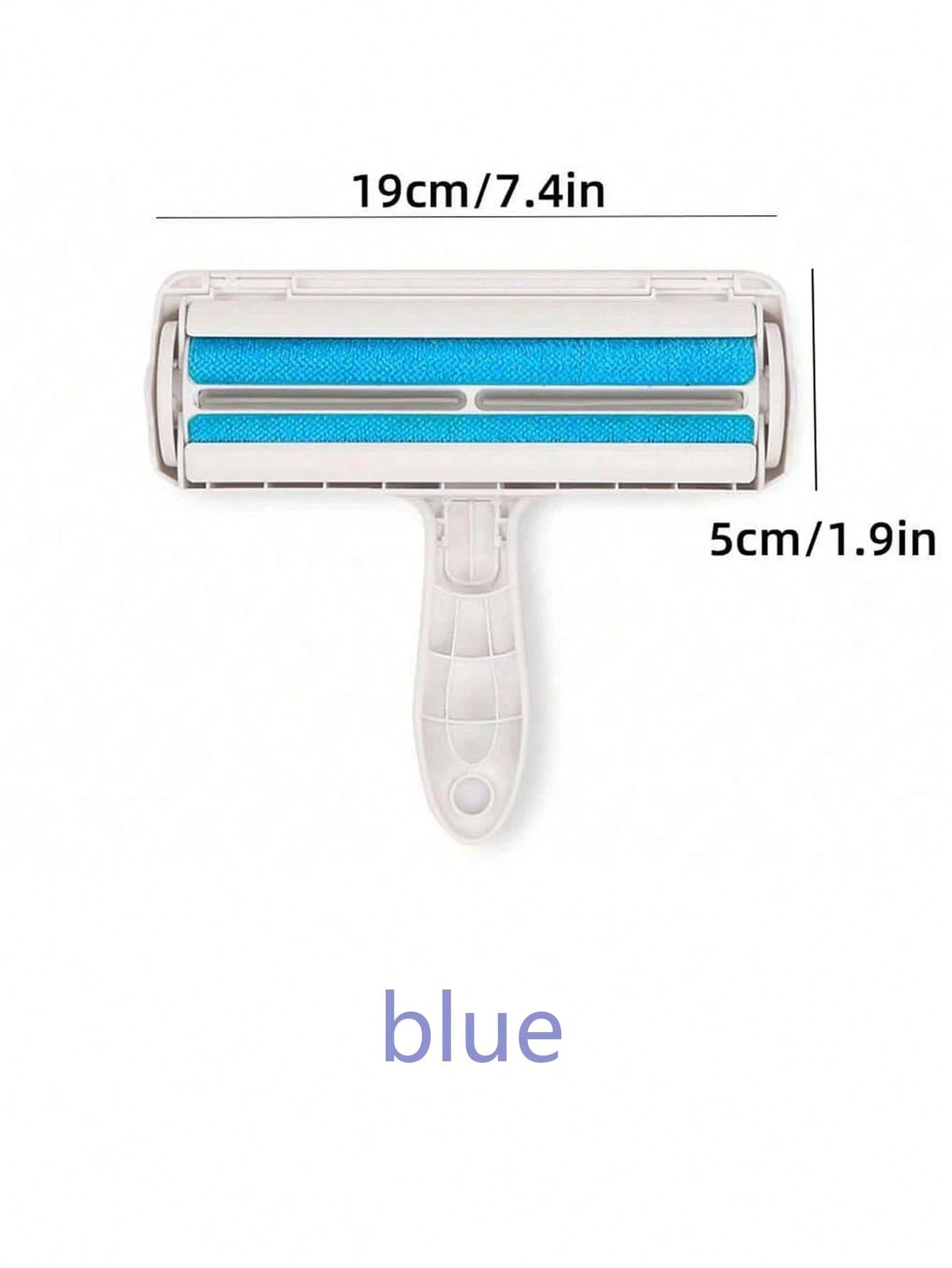 Self-Cleaning Pet Hair Remover Roller | Reusable Fur Lint Roller for Furniture & Clothes