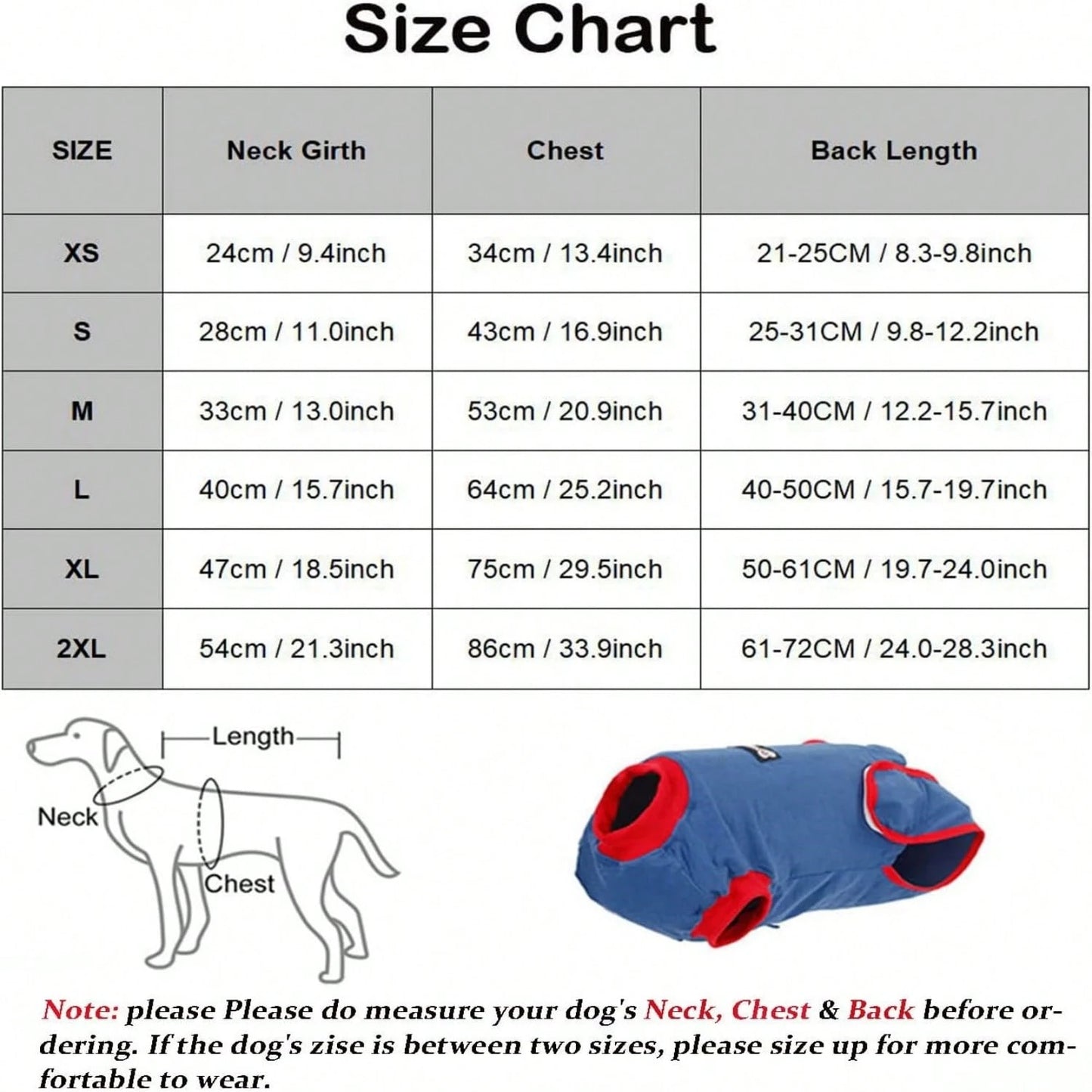 Post-Surgery Dog Recovery Suit | Soft Medical Recovery Shirt for Dogs & Cats