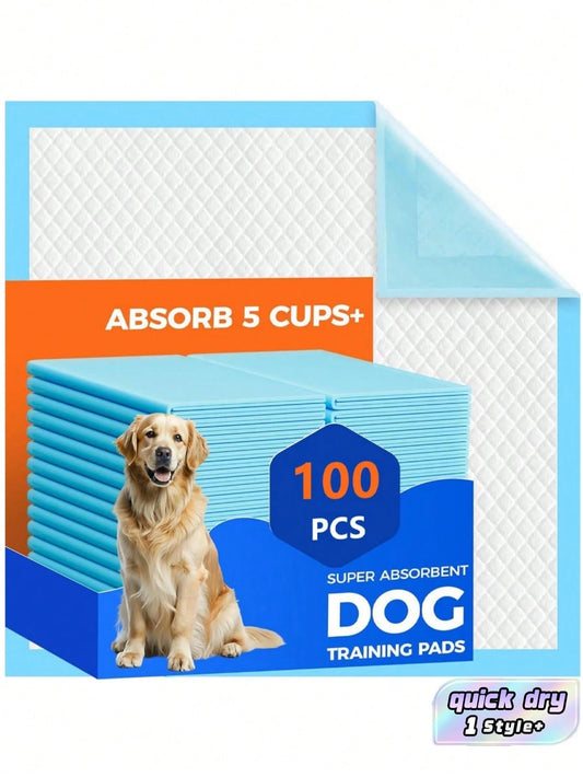 Puppy Training Pads – Super Absorbent Leakproof Pet Pee Pads | 100 Pcs