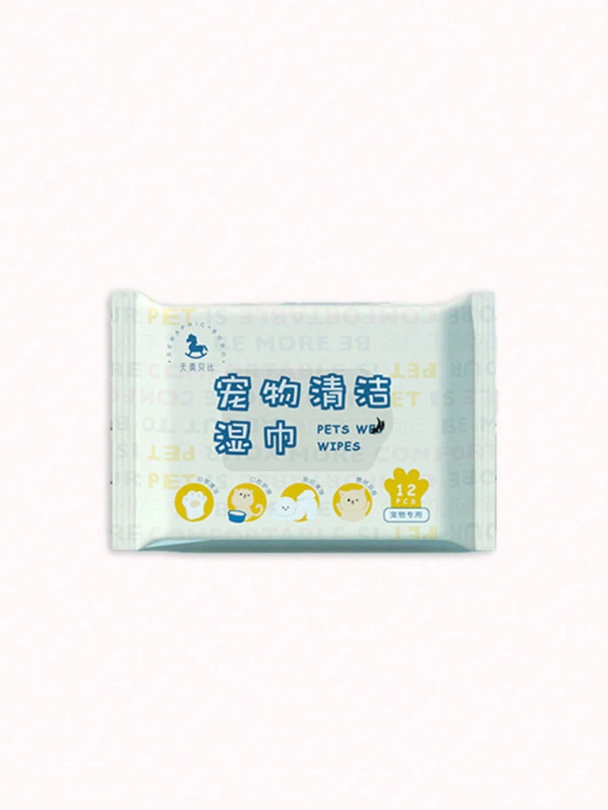 Pet Eye & Ear Cleaning Wipes – Gentle Wipes for Dogs & Cats (12 sheets)