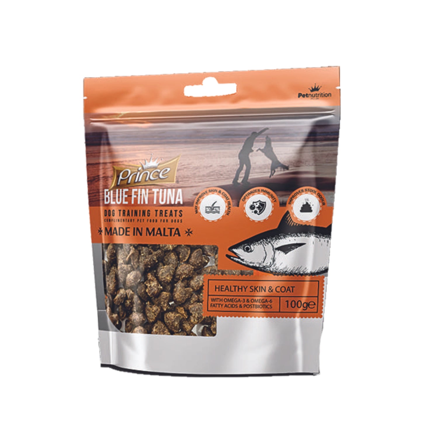 PRINCE Blue Fin Tuna Training Treats Healthy Skin and Coat