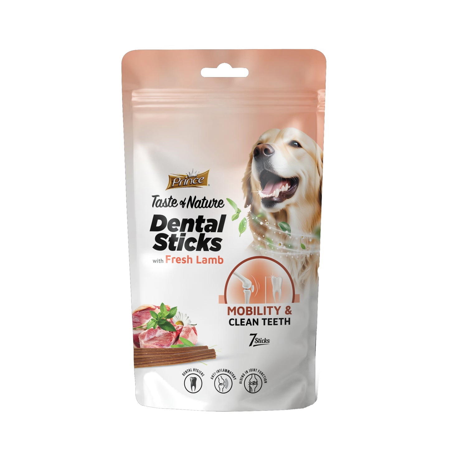 PRINCE Dental Sticks with Fresh Lamb