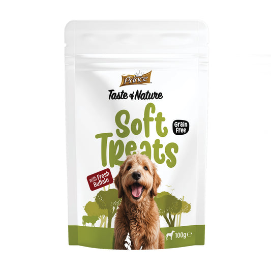 PRINCE Healthy & Flavorful Soft Treats Snack for Dogs (100g)