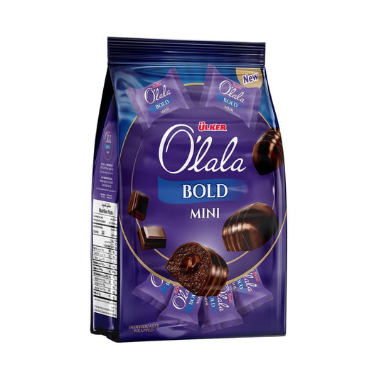 ULKER O’lala Bold Mini cake with chocolate texture and chocolate liquid (156g)