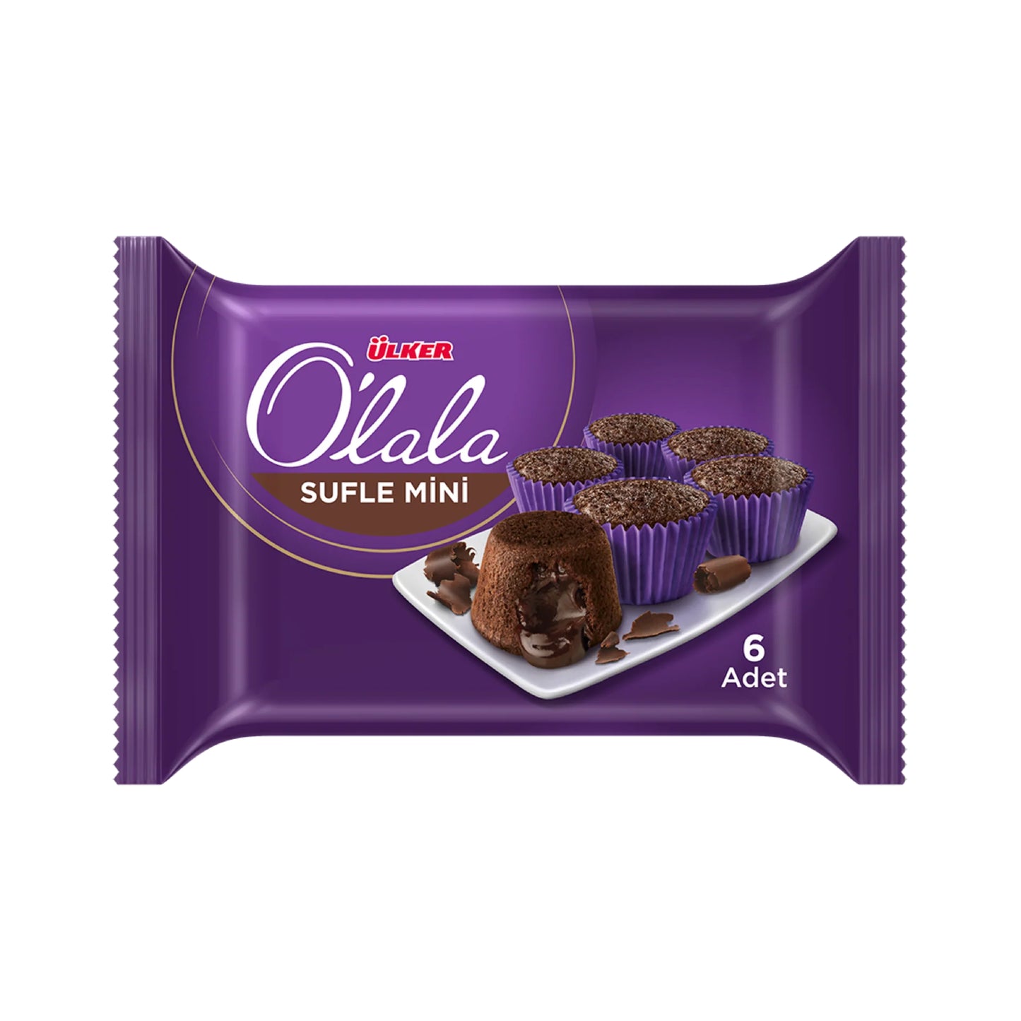 ULKER O’lala Sufle Mini Chocolate cake with chocolate filling (162g)