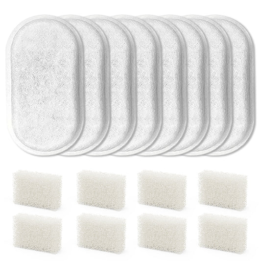 ROJECO Replacement Filters for 2L Stainless Steel Pet Water Fountain