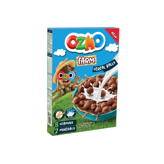OZMO Farm Cereal Balls with cocoa (30g) - 12 Pieces per box