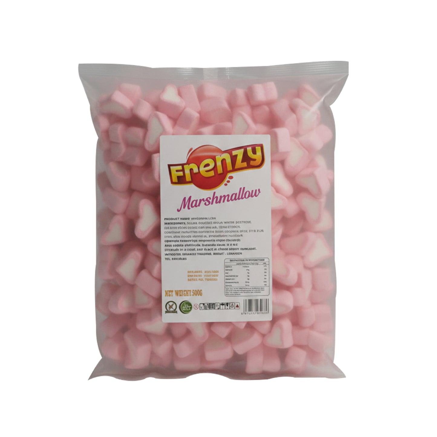 FRENZY Marshmallow Sweetheart Puffs