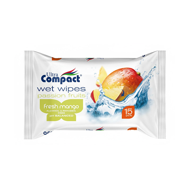ULTRA COMPACT Fresh Mango Wipes
