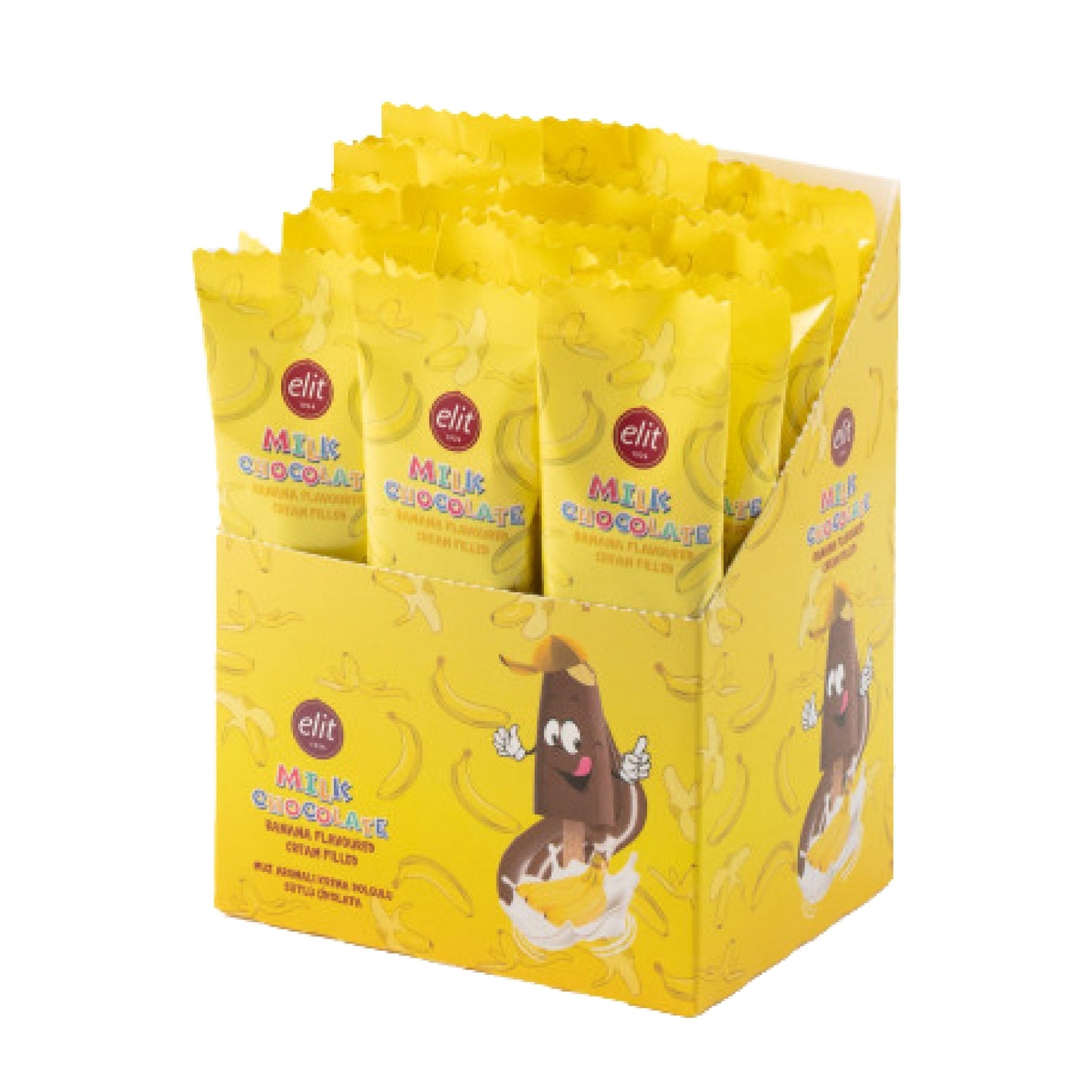 ELIT Milk Chocolate Banana Filled Stick