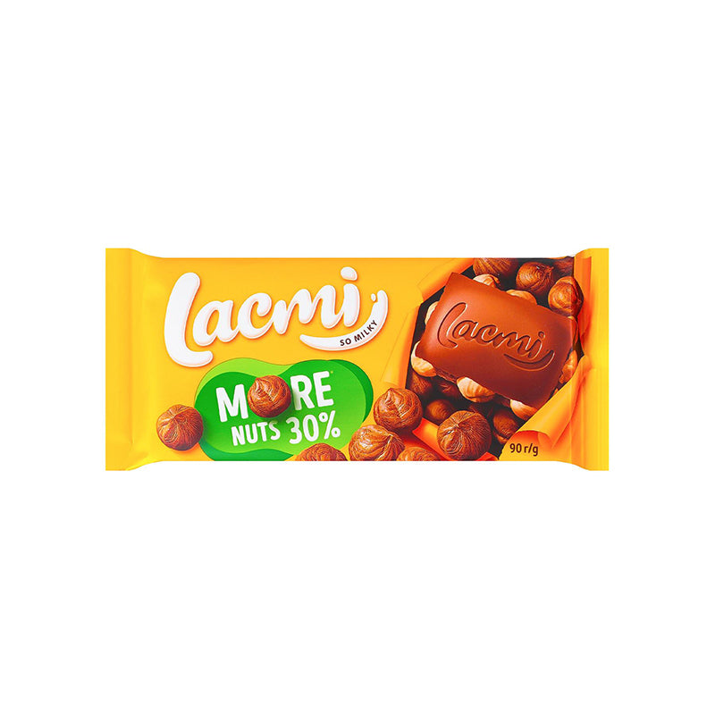 ROSHEN Whole Hazelnuts Milk Chocolate bar (90g)