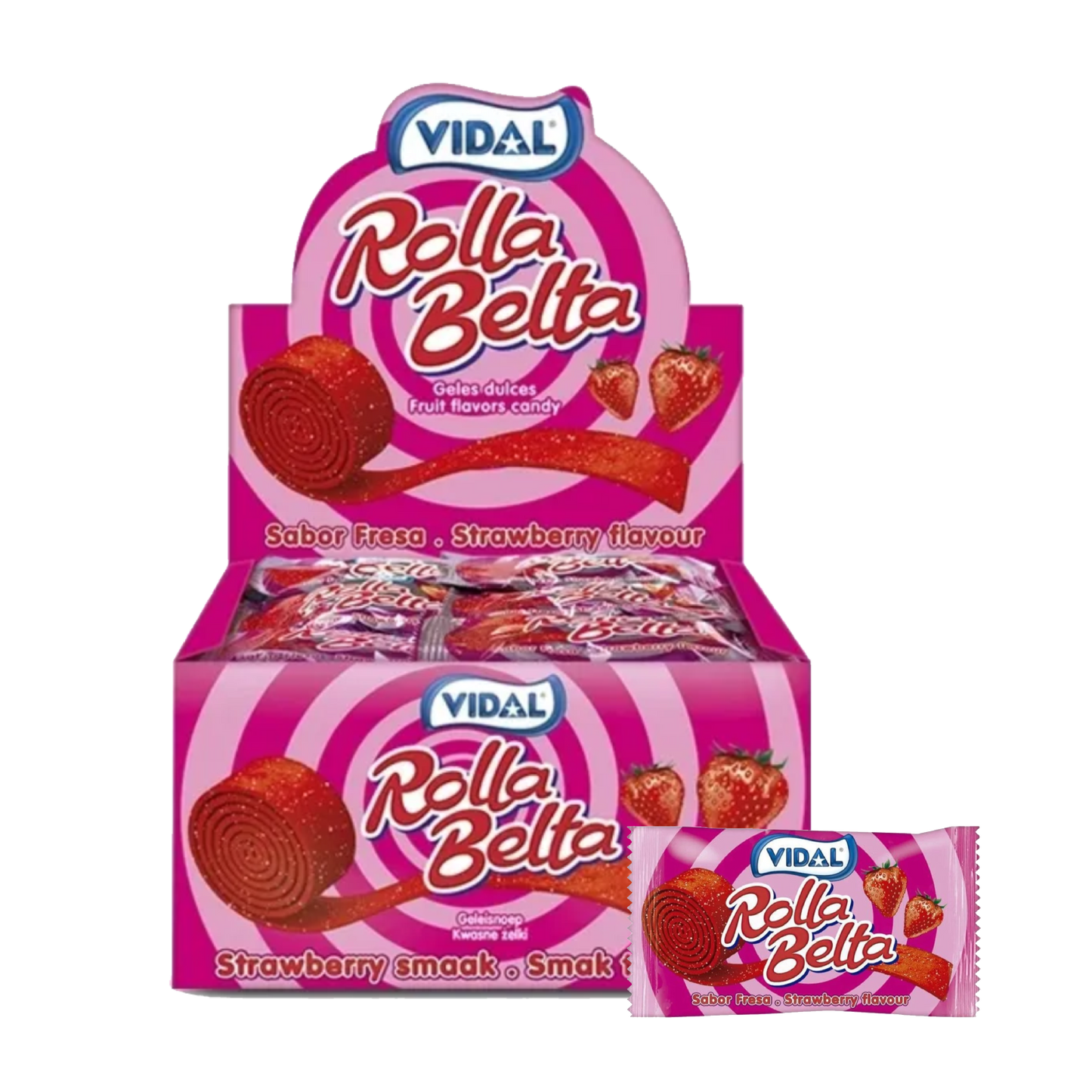 VIDAL Rolla Belta Strawberry