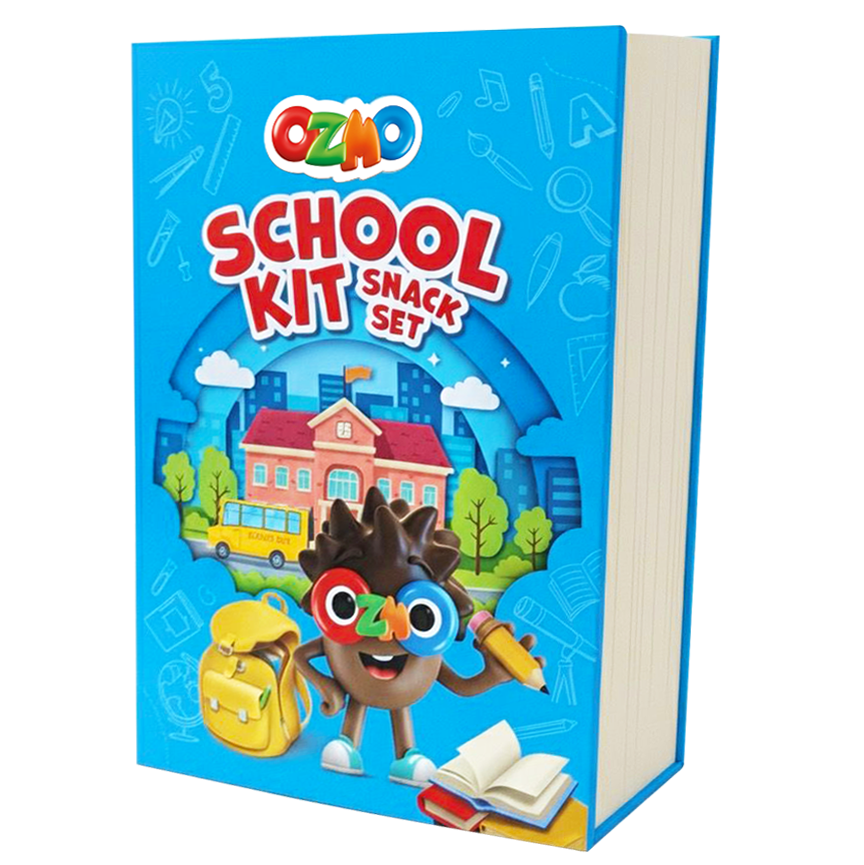 OZMO School Kit Snack Set with puzzle game