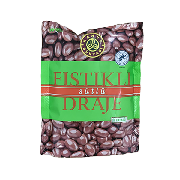 Kahva Dunyasi Fistikli Sutlu Draje 60grs*12pcs
