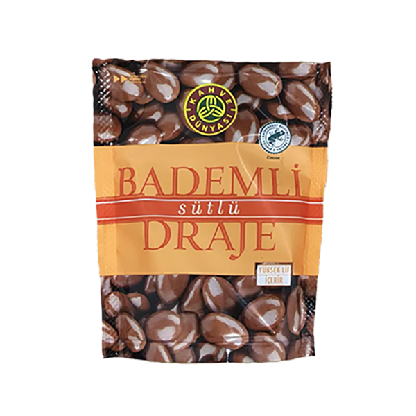 Kahva Dunyasi bademli Sutlu Draje 60grs*12pcs