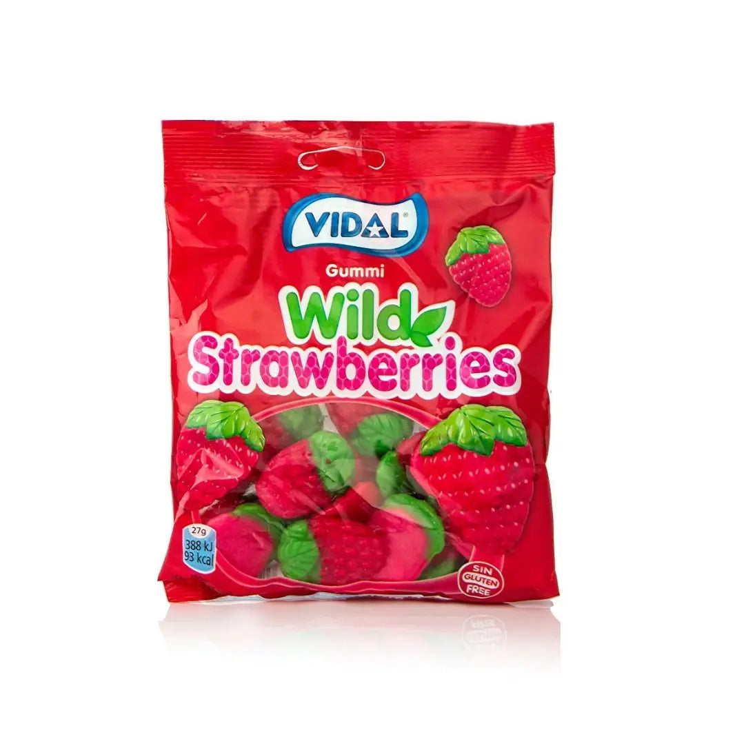 VIDAL Wild Strawberry Candy (100g)
