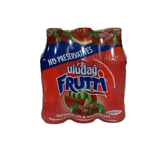 Uludag Frutti Watermelon and strawberry 200ml*6pcs