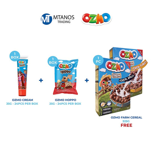 OZMO Cream + Hoppo + Farm Cereal