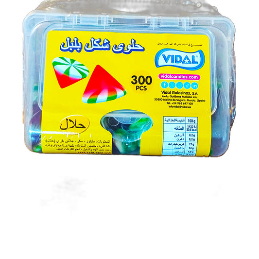 Vidal Twist Cones  Plastic 300pcs*6outer