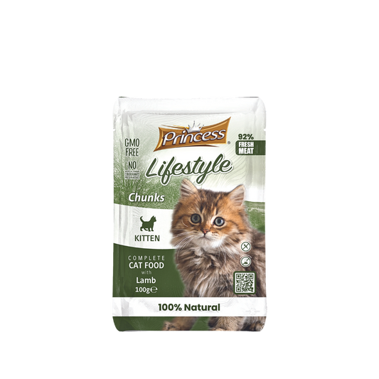 PRINCESS Lifestyle Lamb Chunks For Kittens