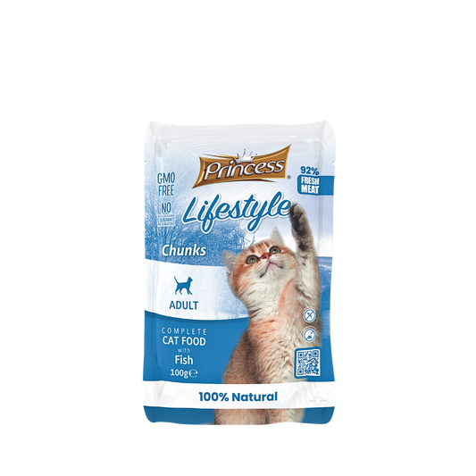 PRINCESS Lifestyle Fish Chunks For Cats