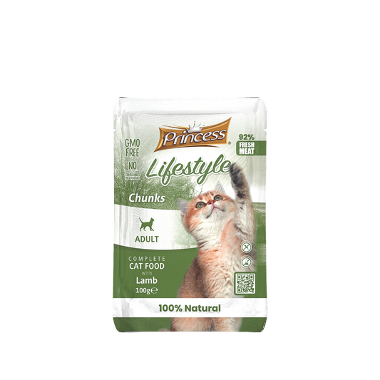 PRINCESS Lifestyle Lamb Chunks For Cats